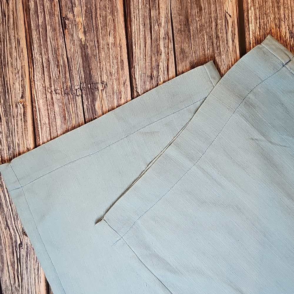 NWT RE:NAMED DENIM BLUE SLEEVELESS TIE BACK JUMPSUIT - Picture 11 of 13